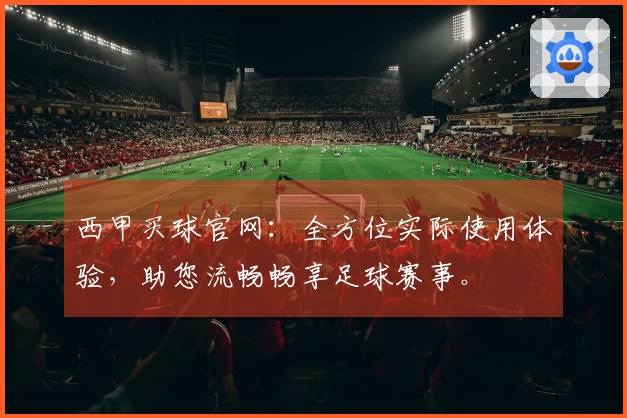 西甲买球官网：全方位实际使用体验，助您流畅畅享足球赛事。